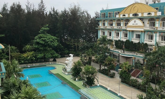 Danh sách khách sạn biển Hải Tiến có bể bơi sát biển